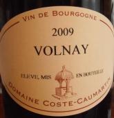 寇斯特·特馬丹酒莊沃爾奈干紅葡萄酒(Domaine Coste-Caumartin Volnay, Cote de Beaune, France)