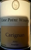 灣點(diǎn)酒莊佳麗釀干紅葡萄酒(Cove Point Winery Carignan, Maryland, USA)