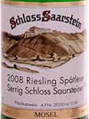 Schloss Saarstein Serriger Schloss Saarsteiner Riesling Spatlese, Mosel, Germany