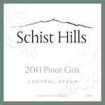 西斯特山灰皮諾半干白葡萄酒(Schist Hills Pinot Gris, Central Otago, New Zealand)