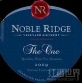 貴族嶺唯一起泡酒(Noble Ridge Vineyard & Winery The One Sparkling, Okanagan Falls, Canada)