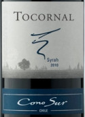 柯諾蘇托科納爾西拉紅葡萄酒(Cono Sur Tocornal Shiraz, Central Valley, Chile)