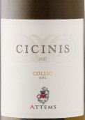 艾登斯酒庄奇奇尼斯科里奥白葡萄酒(Attems Cicinis Collio DOC, Friuli-Venezia Giulia, Italy)
