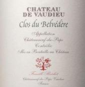 沃迪奧酒莊貝爾維德園白葡萄酒(Chateau de Vaudieu Clos du Belvedere, Chateauneuf-du-Pape, France)