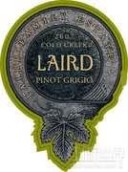 萊爾德家族冷溪灰皮諾干白葡萄酒(Laird Family Estate Cold Creek Pinot Grigio, Carneros, USA)