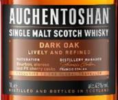 歐肯特軒深黑橡木蘇格蘭單一麥芽威士忌(Auchentoshan Dark Oak Single Malt Scotch Whisky, Lowlands, UK)