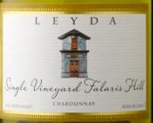 萊達(dá)酒莊單一園法拉利思山霞多麗白葡萄酒(Vina Leyda SIngle Vineyard Falaris Hill Chardonnay, Leyda Valley, Chile)