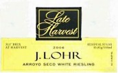 杰羅晚收雷司令甜白葡萄酒(J. Lohr Late Harvest Riesling White, Arroyo Seco, USA)