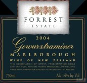 富利來瓊瑤漿干白葡萄酒(Forrest Estate Gewurztraminer, Marlborough, New Zealand)