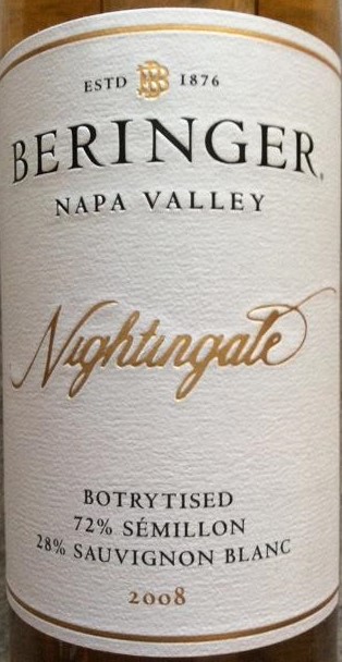 Beringer Nightingale Private Reserve, Napa Valley, USA-贝灵哲酒庄