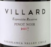 維拉德酒莊表達(dá)珍藏黑皮諾紅葡萄酒(Villard Expresion Reserve Pinot Noir, Casablanca Valley, Chile)