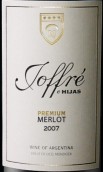 維納多斯若夫爾哈伊斯一級(jí)梅洛干紅葡萄酒(RJ Vinedos Joffre e Hijas Premium Merlot, Uco Valley, Argentina)