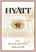 海厄特酒莊黑莫斯卡托桃紅葡萄酒(Hyatt Vineyards Black Muscat, Rattlesnake Hills, USA)