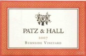 帕茲伯恩賽德園黑皮諾干紅葡萄酒(Patz & Hall Burnside Vineyard Pinot Noir, Sonoma Coast, USA)
