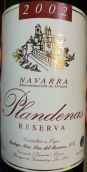 羅梅羅圣母酒莊普蘭德納斯珍藏紅葡萄酒(Bodegas Nuestra Senora del Romero Plandenas Reserva, Navarra, Spain)