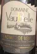 沃爾貝莊園紅葡萄酒(Domaine de Vaubelle, Beaumes-de-Venise, France)