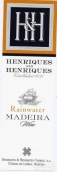 亨利克酒莊雨水甜葡萄酒(Henriques & Henriques Rainwater, Madeira, Portugal)