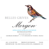 杜寶夫酒莊美麗畫眉紅葡萄酒(Georges Duboeuf Belles Grives, Morgon, France)