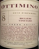 奧迪米諾酒莊比列里園仙粉黛干紅葡萄酒(Ottimino Biglieri Vineyard Zinfandel, Dry Creek Valley, USA)