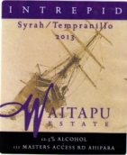 神水無(wú)懼西拉丹魄混釀紅葡萄酒(Waitapu Estate Intrepid Syrah Tempranillo, Northland, New Zealand)