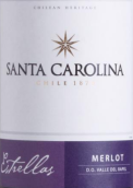 圣卡羅星光梅洛干紅葡萄酒(Santa Carolina Estrellas Merlot, Rapel Valley, Chile)