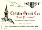 杜維薩酒莊前奏（夏布利特級園）白葡萄酒(Vincent Dauvissa Les Preuses, Chablis Grand Cru, France)