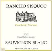 蘭徹付露德家族園長相思干白葡萄酒(Rancho Sisquoc Winery Flood Family Vineyards Sauvignon Blanc, Santa Barbara County, USA)