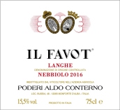 阿爾多·孔特諾酒莊法沃朗格內(nèi)比奧羅紅葡萄酒(Poderi Aldo Conterno Il Favot Nebbiolo Langhe DOC, Piedmont, Italy)