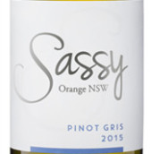 薩西灰皮諾干白葡萄酒(Sassy Pinot Gris, Orange, Australia)