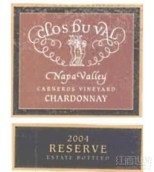 克羅杜維爾珍藏霞多麗干白葡萄酒(Clos du Val Reserve Chardonnay, Carneros, USA)