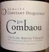 康斯坦特-迪凱努瓦康寶紅葡萄酒(Domaine Constant-Duquesnoy Lou Combaou, Cotes du Rhone Villages, France)