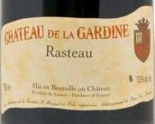 加迪內(nèi)酒莊拉斯多紅葡萄酒(Chateau de la Gardine, Rasteau, France)