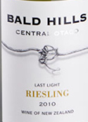 禿山酒莊最終曙光雷司令白葡萄酒(Bald Hills Last Light Riesling, Bannockburn, New Zealand)