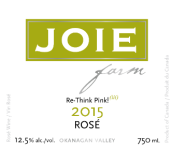 喜悅酒莊桃紅葡萄酒(Joie Farm Rose, Okanagan Valley, Canada)