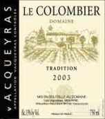 科隆比耶酒莊傳統(tǒng)紅葡萄酒(Domaine du Colombier Tradition, Vacqueyras, France)