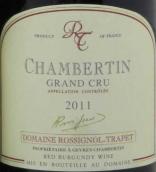 羅斯諾-特拉佩酒莊（香貝丹特級園）紅葡萄酒(Domaine Rossignol-Trapet Chambertin Grand Cru, Cote de Nuits, France)