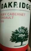 橡木嶺酒莊紅寶石赤霞珠-神索干紅葡萄酒(Oakridge Ruby Cabernet - Cinsault, Western Cape, South Africa)