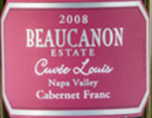 波卡農(nóng)路易特釀品麗珠干紅葡萄酒(Beaucanon Estate Cuvee Louis Cabernet Franc, Napa Valley, USA)