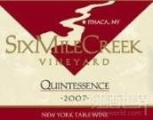 六里溪精選干紅葡萄酒(Six Mile Creek Vineyard Quintessence, New York, USA)