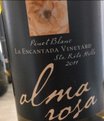 阿爾巴羅莎酒莊圣麗塔山系列白皮諾干白葡萄酒(Alma Rosa Sta. Rita Hills Pinot Blanc, Sta. Rita Hills, USA)