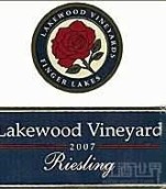 萊克伍德雷司令干白葡萄酒(Lakewood Vineyards Riesling, Finger Lakes, USA)