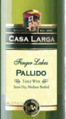 拉爾加帕麗多半干型白葡萄酒(Casa Larga Pallido, Finger Lakes, USA)