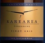 佩勒林新西蘭獵鷹灰皮諾干白葡萄酒(Peregrine Karearea Pinot Gris, Central Otago, New Zealand)