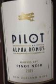 阿爾法·多默斯酒莊飛行員黑皮諾干紅葡萄酒(Alpha Domus The Pilot Pinot Noir, Hawke's Bay, New Zealand)