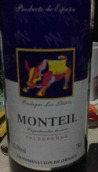 蒙黛爾酒莊干紅葡萄酒(Monteil Red, Valdepenas, Spain)