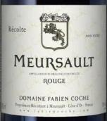 法比安科奇酒莊（默爾索村）紅葡萄酒(Domaine Fabien Coche Meursault Rouge, Cote de Beaune, France)