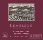 萊默遜邁耶園黑皮諾干紅葡萄酒(Lemelson Vineyards Meyer Vineyard Pinot Noir, Willamette Valley, USA)