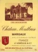 蒙特布朗酒莊干紅葡萄酒(Chateau Montbrun, Margaux, France)