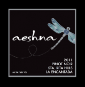 阿西納酒莊拉恩坎塔達(dá)園黑皮諾干紅葡萄酒(Aeshna Wines La Encantada Pinot Noir, Sta. Rita Hills, USA)