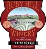 Ruby Hill Winery Petite Sirah, Livermore Valley, USA